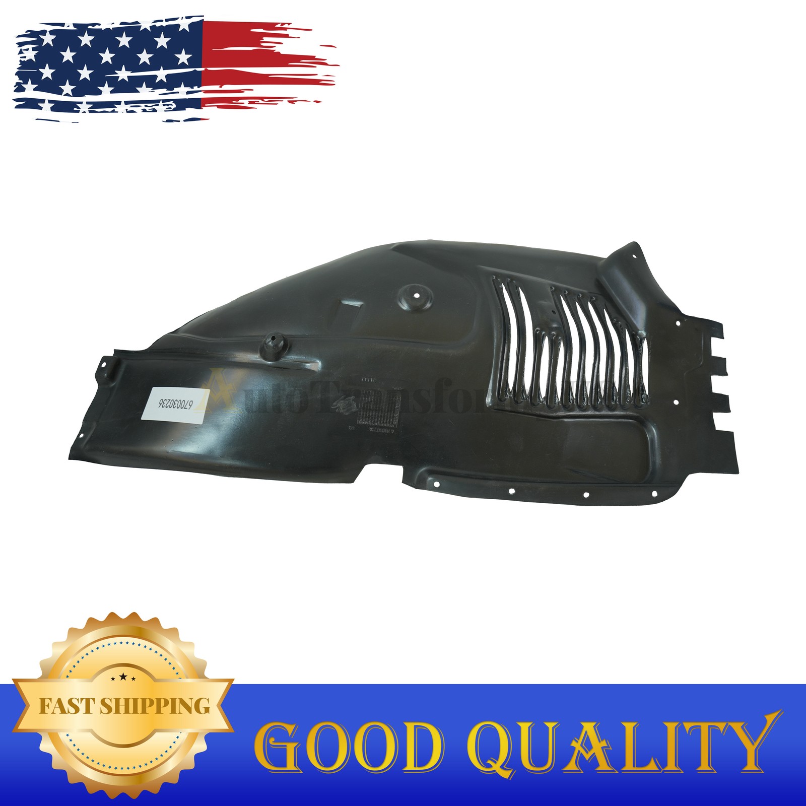 NEW For 2014 2015 2016 2017 Maserati Ghibli 670030236 Fender Liner Front Right