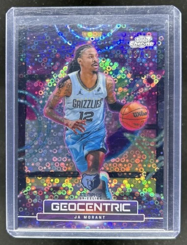 2025 Topps Cosmic Chrome Ja Morant Black Eclipse Refractor (RAW)
