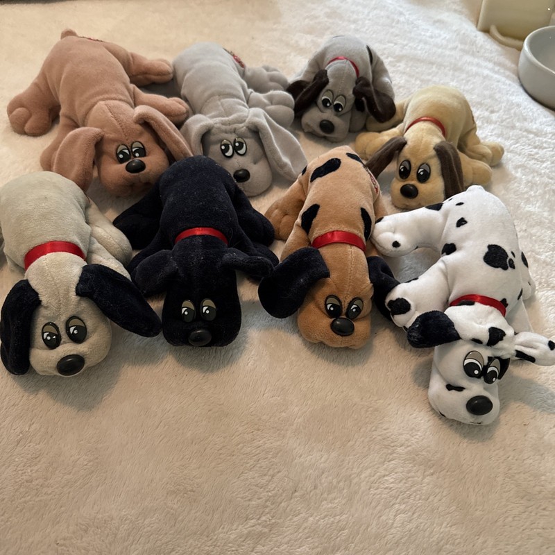 Vintage Tonka 1985-86 Lot Of 8 Pound Puppies Collection