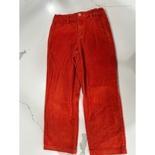 Vineyard Vines Kids Corduroy Pants Orange Size 7 Straight Leg Casual