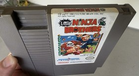 Little Ninja Brothers Original NES Game Cartridge Only W/ Nintendo Protect Case