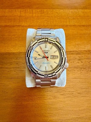 RARE SEIKO 5 55th Anniversary Special Edition Automatic Men's Watch (Silver)