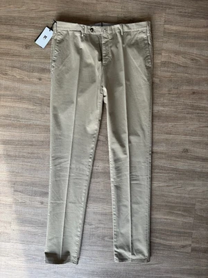 PT Torino Herren Hose Chino 54 slim fit beige sand XL - Neu mit Etikett - Bild 1 von 4