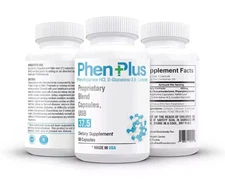 PhenPlus 37.5 Max strenght fat burner appetite suppressant weightloss -Pack of 1