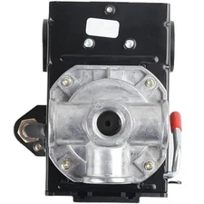 Four Port 95-125 PSI Universal Air Compressor Pressure Switch Control 1/4in NPT