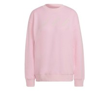 Adidas Logo Crew Womens Active Sweaters Size XL, Color: Pink