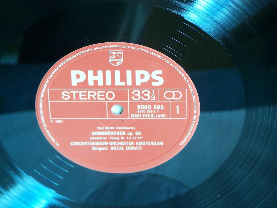 Tchaikovsky Sleeping Beauty Complete Dorati  Concertgebouw Philips Stereo 3-LP! - Image 3 of 4