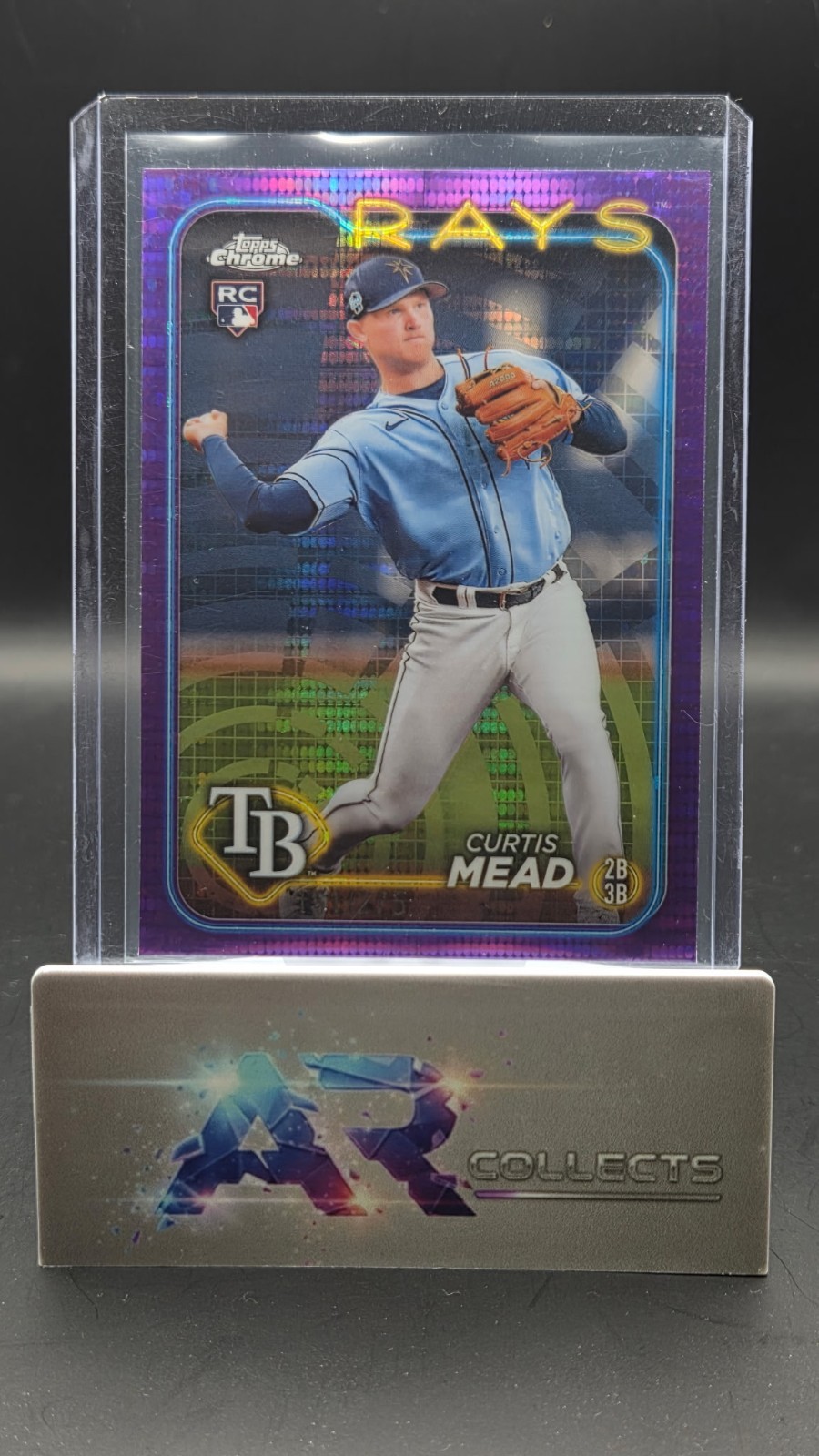 2024 Topps Chrome Curtis Mead #209 Purple Sonar Refractor/275