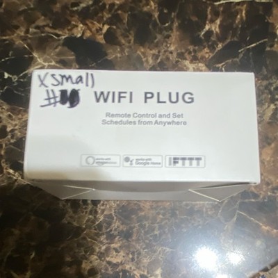 Wi-Fi Smart Plug Remote Control Timer Compatible with Alexa Google Home IFTTT