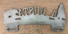 AUGUSTA MAINE LICENSE PLATE TOPPER METAL TOURIST SOUVENIR ITS A ORIGINAL MAINE — photo 4