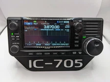 Nifty Angled Desk Stand for Icom IC-705 QRP Radio Transceiver
