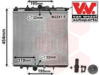 VAN Wezel 40002243 KüHler FüR MotorküHlung MotorküHler AutoküHler