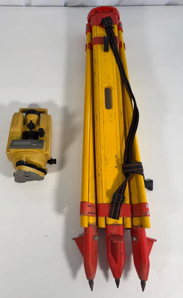 Teodolito Digital Topcon DT-104 com Estojo e Tripé - Imagem 3 de 4
