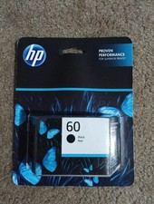 HP 60 Black Ink Cartridge - Factory Sealed (Exp. 04/2024) Replaces HP901 -NEW