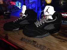 Nike Air Jordan 5 Retro OG "Black Metallic Reimagined" HF3976-001 size 7Y