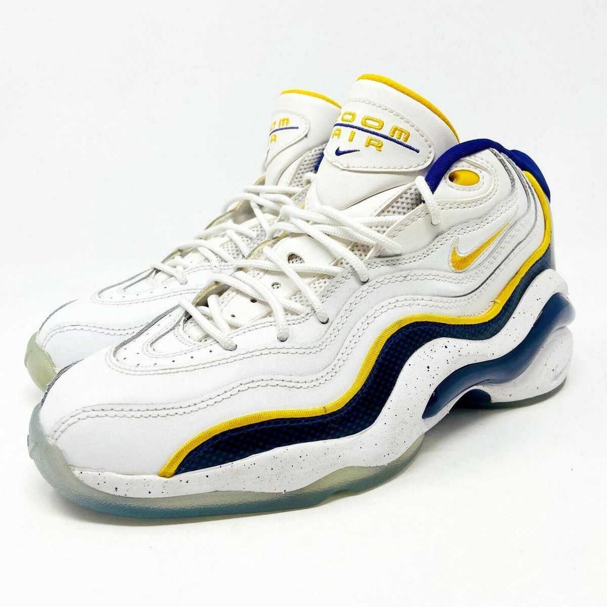 Nike Air Zoom Flight 96 White Gold Purple Lakers Kobe 317980