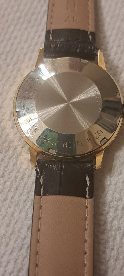 Reloj Automático Para Hombre Wittnauer Geneve Chapado en Oro Raro De Colección Foto 4 de 4