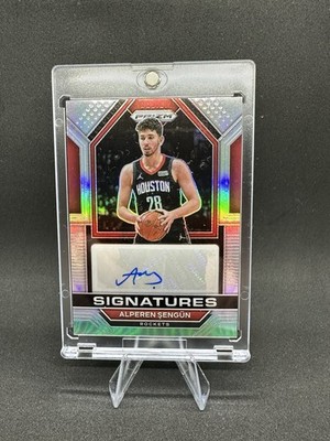 2022-23 Panini Prizm Alperen Sengün Prizm Silver Auto #SIG-ALP