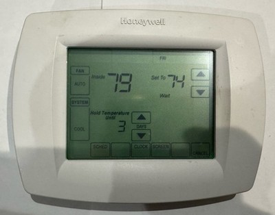Honeywell TH8110U1003 VisionPRO 8000 Programmable Thermostat Tested