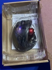 ELECOM EX-G M-XT4DR Wireless Trackball Mouse + Dongle Left-Handed (New) Open Box