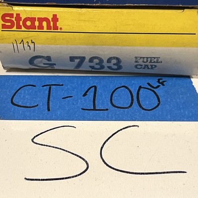 Stant Gas Cap G-733 NOS Vintage Replacement Fuel Tank Cover Durable OEM Quality