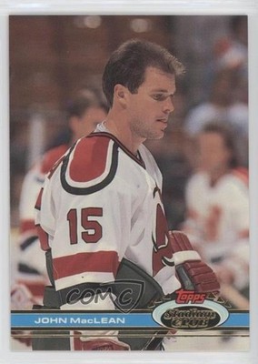 1991-92 Topps Stadium Club John MacLean #144 3a3