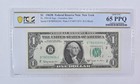 1963 B $1 New York NY FRN Fr#1902-B Gem Unc 65 PPQ PCGS Barr *4285 — photo 1