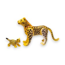 Playmobil Tiere Gepard Mutter Jungtier Safari Wildtier Savanne Figur