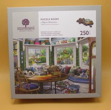 Wentworth Wooden Jigsaw Puzzle 250 Pieces PUZZLE ROOM 14" x 10" Complete