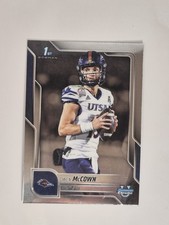 Bowman University Chrome 2025 Owen McCown UTSA 1st Bowman BCA-OM Football