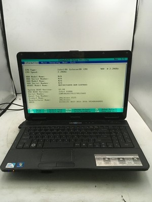 EMACHINES E525 KAWF0 - BOOTS TO BIOS - LOT OF 2 - INTEL CELERON -2GB RAM-READ-BB