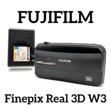 FUJIFILM Finepix Real 3D W3 Compact Digital Camera Tested Working Japan