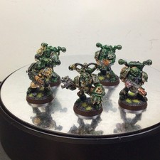 Warhammer 40K Death Guard PLAGUE MARINE HAVOCS built painted metal OOP BD51704
