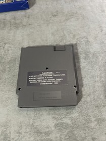 BurgerTime Nintendo Entertainment System NES Complete CIB Tested Authentic