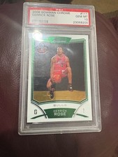 Derrick Rose 2008 Bowman Chrome #111 PSA 10 Rookie Card. rookie card picture