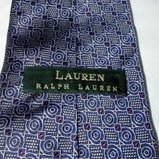 Lauren Ralph Lauren Tie Men's 100 Silk Made in USA Royal Blue,Burgundy,Tan