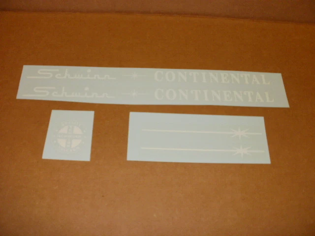 Schwinn decals online white