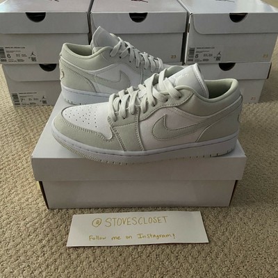 air jordan 1 all white low