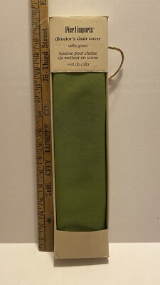 Director's Chair Replacement Cover Pier Imports Mosstone Green New 