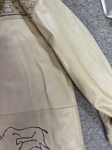 VTG Robert Comstock Leather Women’s Jacket Size 12 Camel Color - Picture 16 of 16
