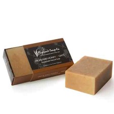 The Highland Soap Company Organic Honey & Oats Handmade Natural Soap 190g