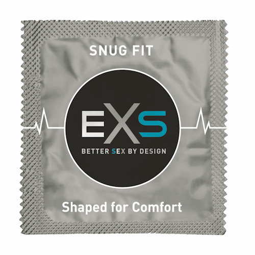 EXS Snug Fit (Small Size) Condoms Close Fitting, Tight Fit, Delay