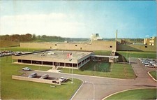 Burlington, WI Wisconsin Nestlé Chocolate Factory Vintage Chrome Postcard H902