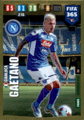 Panini Fifa 365 2020 Karten Cards 267 - Gianluca Gaetano - Wonder Kid