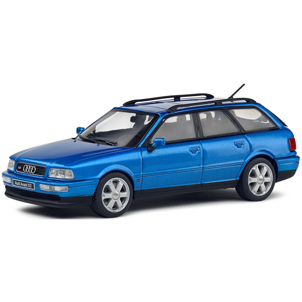 SOLIDO DIECAST 1/43 1994 AUDI AVANT S2 ESTATE PELIKAN BLAU/PELICAN BLUE S4314506