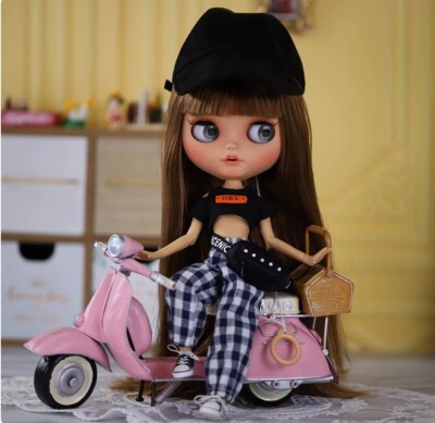 Customized Mouth Makeup Blythe Factory Jointed Doll Sporty+ Clothe/Accessories
