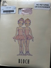 Bloch Endura footed tights pink size chp