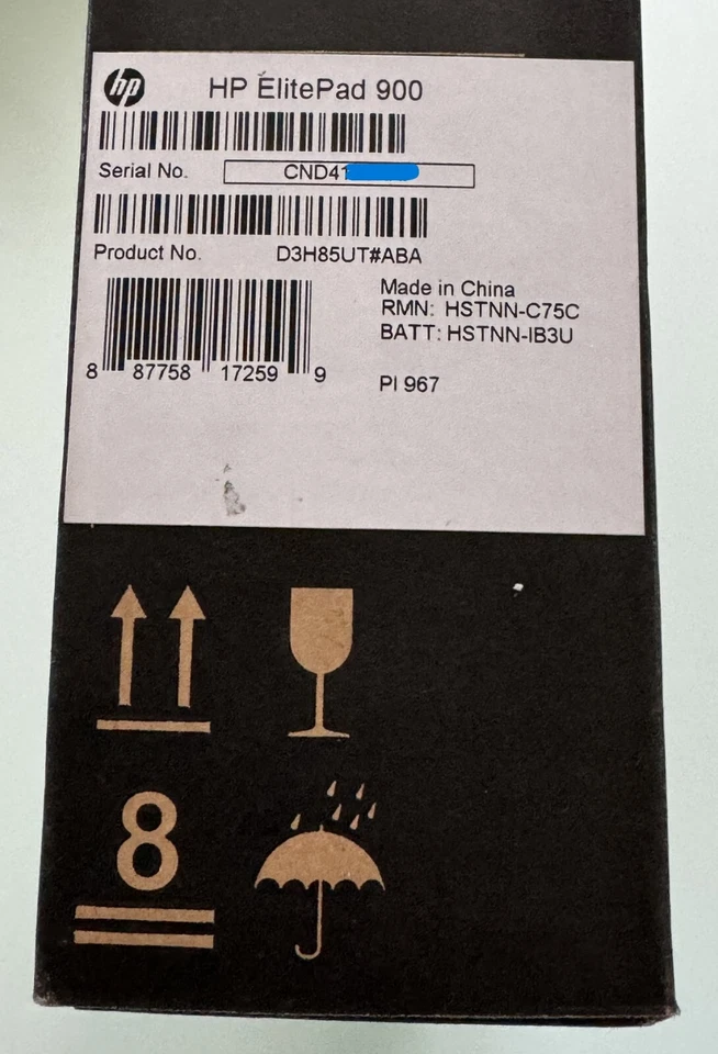 HP ElitePad 900 64GB, Wi-Fi, 10.1in - Brand New - Image 3 of 4