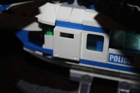 LEGO CITY Police Helicopter 7741 Complete Besides 2 Stickers  W/ Booklet No Box 