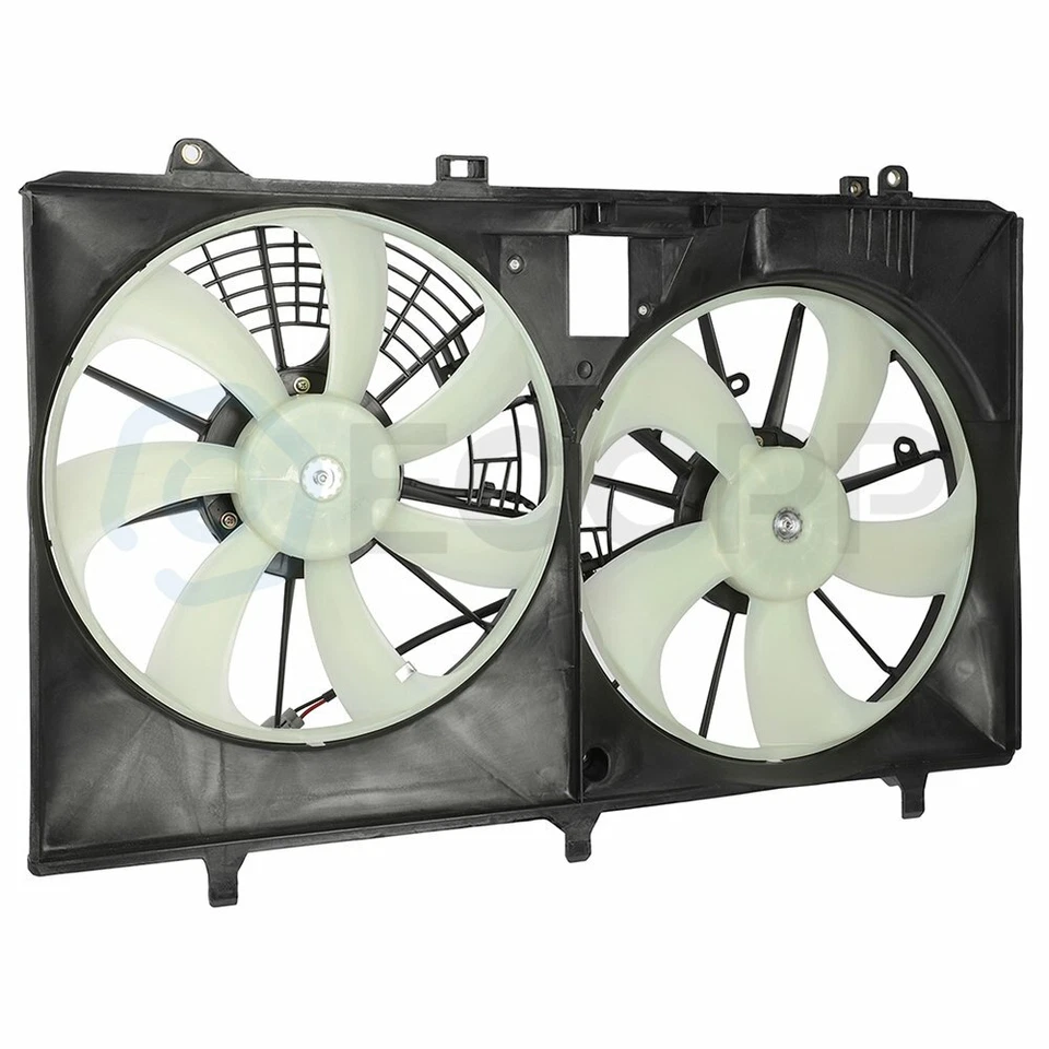 Conjunto de ventilador de refrigeración condensador radiador para Toyota Sienna 2011 2012 2013-2016 Foto 2 de 4